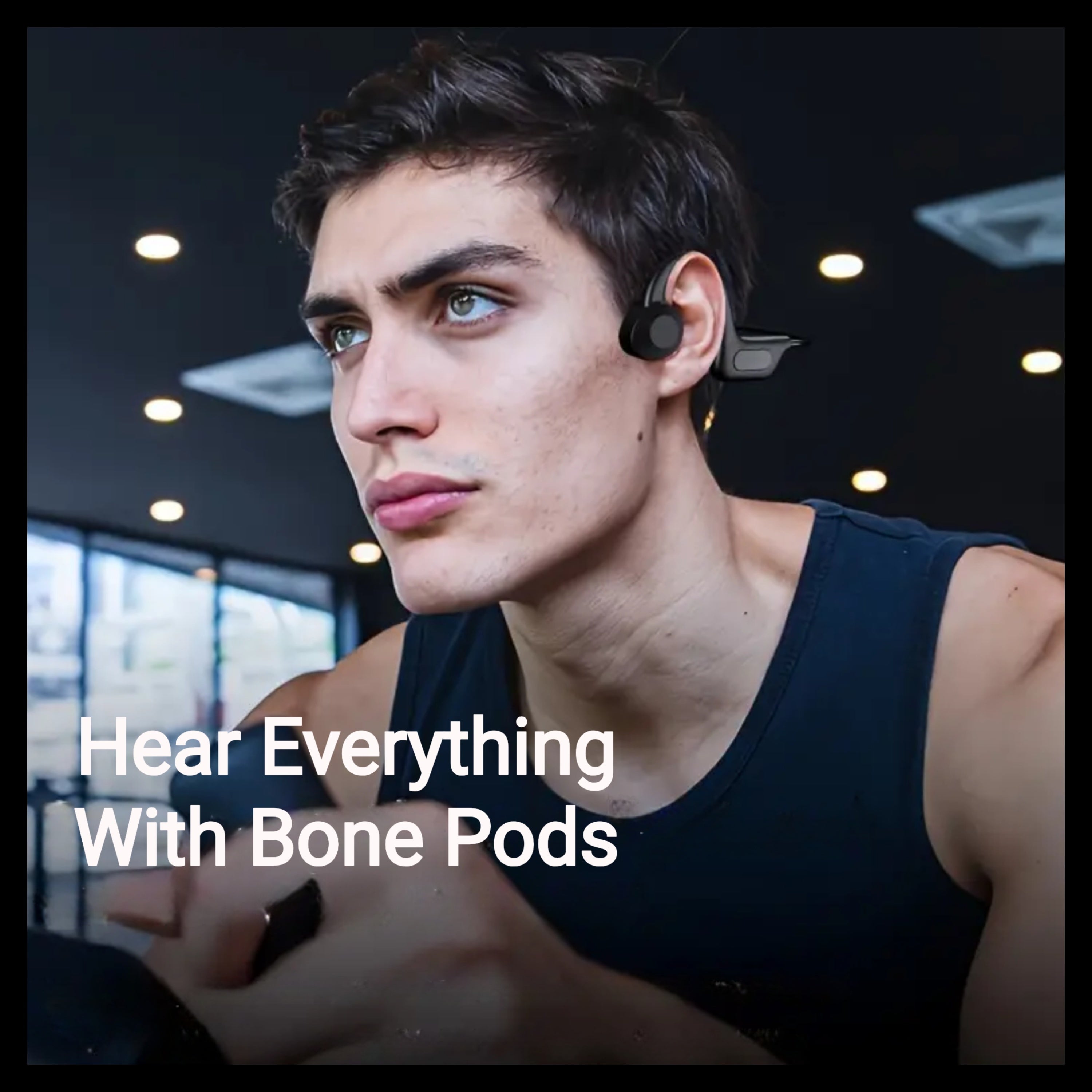 Bone Pods Bone Conduction Headphones